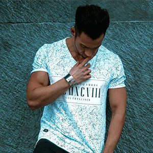 Dark Teal Graphic T-Shirt